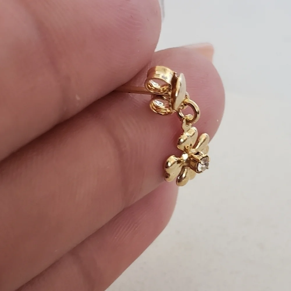 FLOWER earrings - Picture 2 of 4